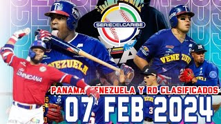 Serie del Caribe Resultados Posiciones Calendario 07022024 PANAMÁ VENEZUELA Y DOMINICANA Avanzan [upl. by Airotnes]