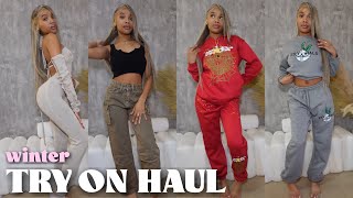 A “IT GIRL” WINTER TRY ON HAUL ft Jurllyshe the fits are givingggg [upl. by Juli347]