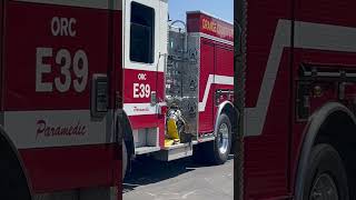 FALCK and Orange County engine 39 at medical call [upl. by Eiaj]