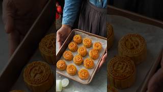 Cantonese Mini Mooncakes 🥮 short mooncake [upl. by Herwin]