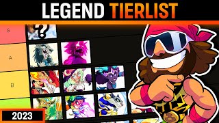 Brawlhalla Official Pro Legend Tier List Fall 2023 [upl. by Niatirb]