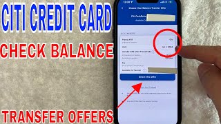 ✅ How To Check For Citi Credit Card Balance Transfer Offers 🔴 [upl. by Anilrats367]