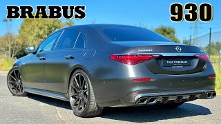 BRABUS 930 quotULTIMATE S63 AMGquot  REVIEW at TOP SPEED on the AUTOBAHN [upl. by Harrietta]