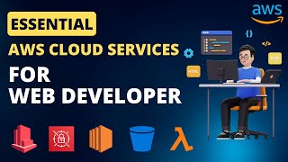 Essential AWS Services for Web Developers Easy Learning Guide  Explained in Hindi [upl. by Atikahs]