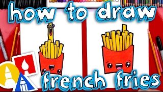 How To Draw Funny French Fries [upl. by Brawner183]