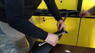 How to disassembleampassemble gas operated semi auto shotgun Pardus SS [upl. by Rese]