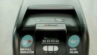 Rexel Auto 500X shredder Video [upl. by Eliam]