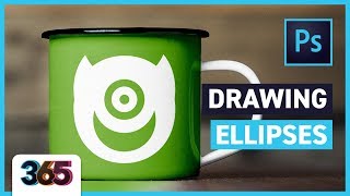 Drawing With Ellipses  Photoshop CC Tutorial 227365 [upl. by Spiro]