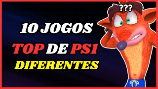 10 Jogos Top de PS1 Diferentes [upl. by Edi132]