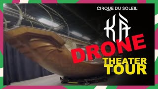 FULL Drone Tour of KÀ Theater  Cirque du Soleil [upl. by Samp]