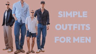 7 Simple Outfits For Men  What I Wore This Week [upl. by Jehanna]