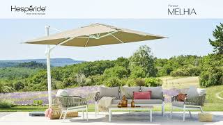 Parasol Melhia  Mobilier de jardin Hespéride [upl. by Carlen]