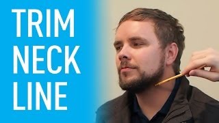 How To Trim Your Beards Neck Line  Eric Bandholz [upl. by Mclain]