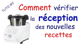 Tutoriel Monsieur Cuisine Connect  comment voir les nouvelles recettes [upl. by Nedry776]