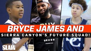 Bronny James GOES OFF In Front of LeBron Sierra Canyon vs Etwianda State Playoffs [upl. by Enahpad]