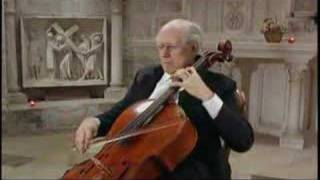 Rostropovich Plays Bach 5i Prélude [upl. by Nyasuh]