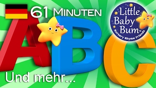 Alphabet amp Zahlen  Und noch viele weitere Kinderlieder  von LittleBabyBum [upl. by Jerz]