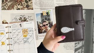 Filofax Ranger Pocket Flip Through  Wallet  EDC planner  Sleepynotesclub [upl. by Pfister]