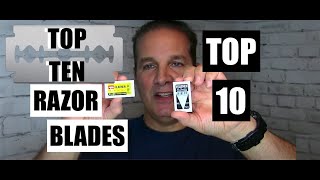 Top 10 Double Edge Safety Razor Blades [upl. by Ahsiemaj]