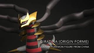 Unboxing Giratina Origin Forme  Custom Pokémon Figure from China [upl. by Norved394]