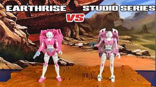 Transformers Comparison Video Earthrise vs Studio Series 86 ARCEE [upl. by Mond]