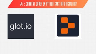 Astuce Python  Coder en Ligne Facilement avec REPLit amp Glotio [upl. by Nuhsed220]