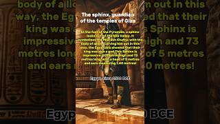 The sphinx guardian of the temples of giza viral shorts ancienthistory civilization egypt [upl. by Merrell]