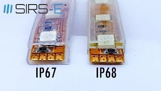 RGB LED Strip IP67 amp IP68 Differences [upl. by Cuttler]