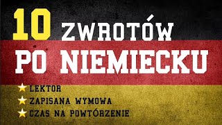 10 niemieckich zwrotów które musisz znać językniemiecki odc 2 [upl. by Ayaet283]