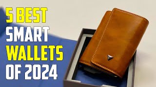 5 Best Smart Wallets for Men 2024  Best Smart Wallet 2024 [upl. by Aikenat]