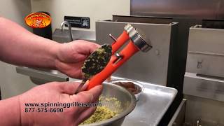 How to make Falafel by SpinningGrillers طريقة تحضير الفلافل [upl. by Yrekaz]