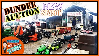 Dundee Auction LawnBoy Toro Husqvarna John Deere JS63 Mowers n Blowers [upl. by Benilda]