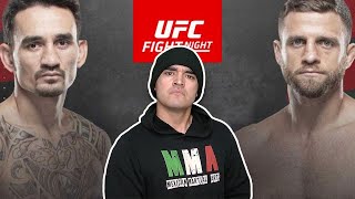 Holloway vs Kattar Mexican Fight Companion since my other channel stream failed [upl. by Etyam574]