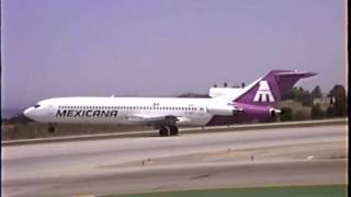 Mexicana Boeing 727264A Takeoff From LAX [upl. by Suivart]