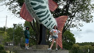 DAY 4  Kenora  exploring giant statues [upl. by Omero198]