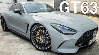 New 2024 MercedesAMG GT63  Detailed Look  Interior Exterior amp Sound [upl. by Erinna]