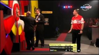 Lakeside BDO Darts World Championships 2014  Glen Durrant v Mike Day [upl. by Naitsihc964]