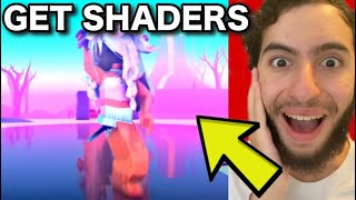 how to get roblox shaders how to get roblox shaders [upl. by Ilecara]