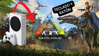 ARK Survival Evolved en Xbox Series S Teclado y Ratón [upl. by Kaete]