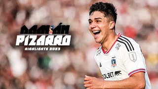 DAMIÁN PIZARRO Colo Colo  Goles Asistencias y Skills  Mejores Jugadas  Highlights 2023 [upl. by Itoyj508]