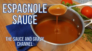 2 ways to make an Espagnole Sauce to add flavor to your sauces [upl. by Walczak651]