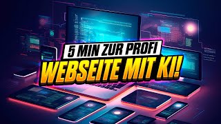 Wie ich mit diesem KI Webseiten Builder in nur 5 Minuten eine professionelle Webseite erstellt habe [upl. by Garett694]