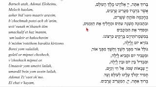 Maariv Aravim Read Learner Speed [upl. by Barthold]