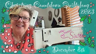 December 8th  Christmas Countdown Quiltalong 2023 with Helen Godden [upl. by Oric]