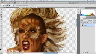 Isolating an object with a complex shape in Photoshop CS5 [upl. by Halstead]