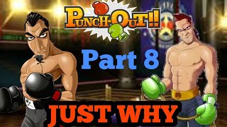 Punch Out Wii Title Defense I HATE DON FLAMENCO amp ARAN RYAN SO MUCH IM GONNA LOSE MY MIND PART 8 [upl. by Ihcalam]