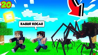 KITA MENUJU DESA LABA LABA DAN JADI SPIDERMAN DI MINECRAFT  SURVIVAL KOLOR 20 [upl. by Zima]