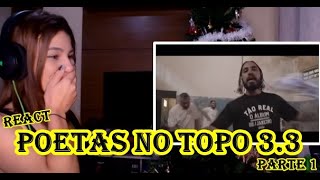 Poetas no Topo 33 Reação React Daiana Eliza [upl. by Rizzi881]