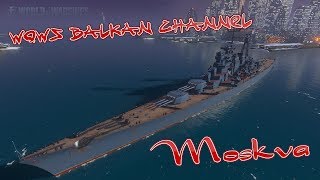 WoWs Moskva  Soviet Tier X cruiser 2kills amp 270k DMG 13 set on fire [upl. by Chatwin]