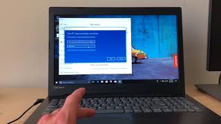 How to Restore Lenovo IdeaPad 330 to Original Factory Windows 10 Settings [upl. by Tdnerb]